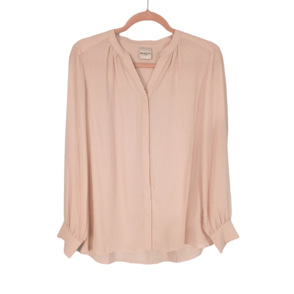 Selected Femme Button Up Long Sleeved Blouse | US 8